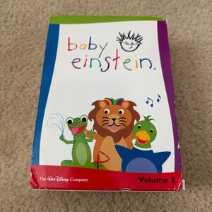 Baby Einstein Volume 3 DVD Box Set 4-Disc Collection Disney Educational Kids VTG